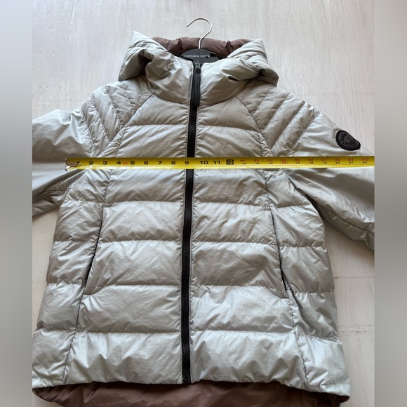 CANADA GOOSE  Mackay Reversible Down Jacket- Silverbirch Sephia - Picture 14 of 15